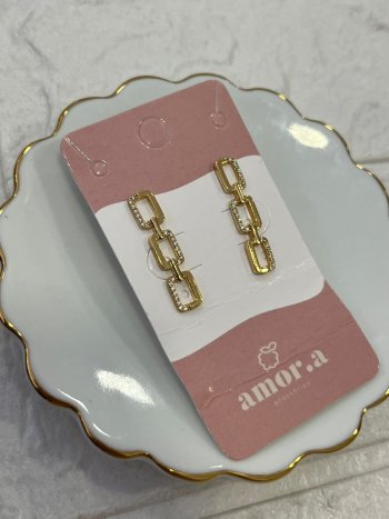 BRINCO SEMIJOIA TRES ELOS