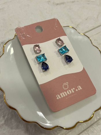 BRINCO TRIO PRATA925