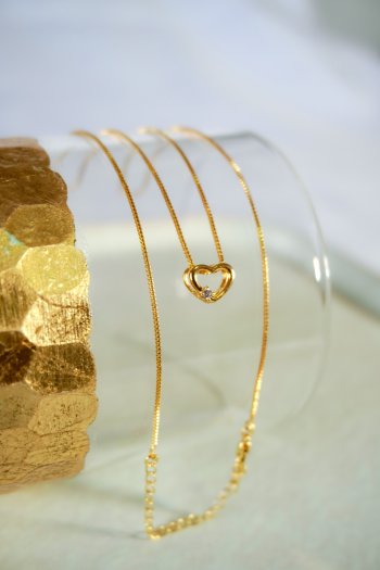 Colar Coração Aura