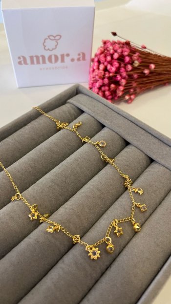 Choker Pontos de Luz