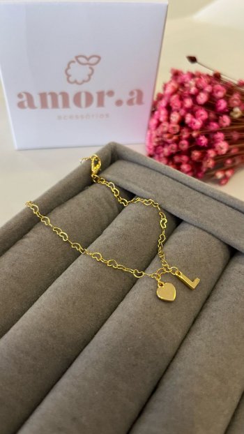 Pulseira Iniciais - L