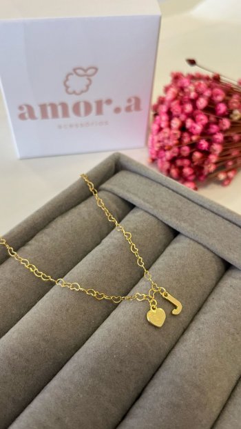 Pulseira Iniciais - J