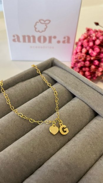 Pulseira Iniciais - G